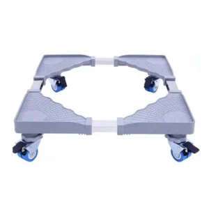 Support Réfrigérateur Ajustable avec Roues Verrouillables – Base Mobile Universelle (400 kg)