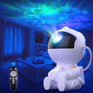 Veilleuse - LED - Projecteur d'astronaute - Multicolore - Chambre - Décoration intérieure