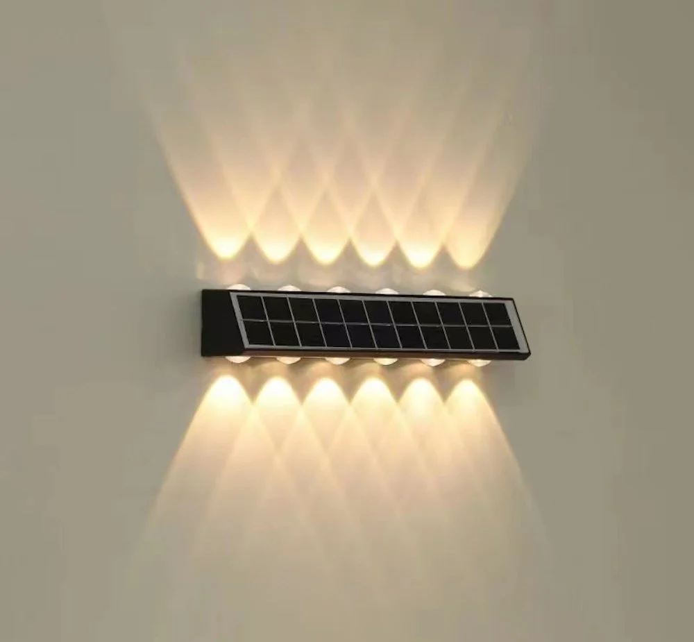 Lampe solaire jardin 6LED