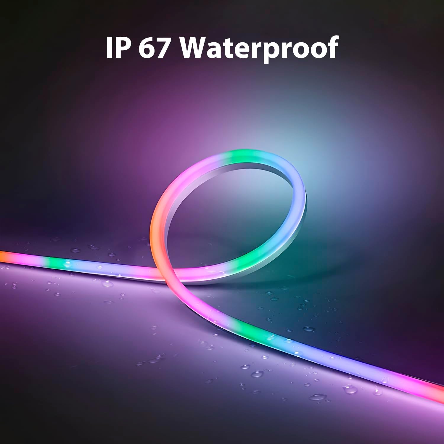 Bande LED néon RGB vue produit
