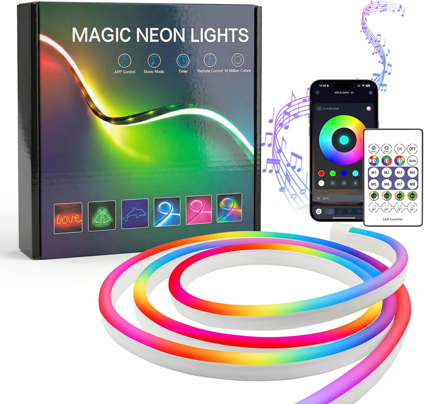 Bande Lumineuse LED RGB 5M USB
