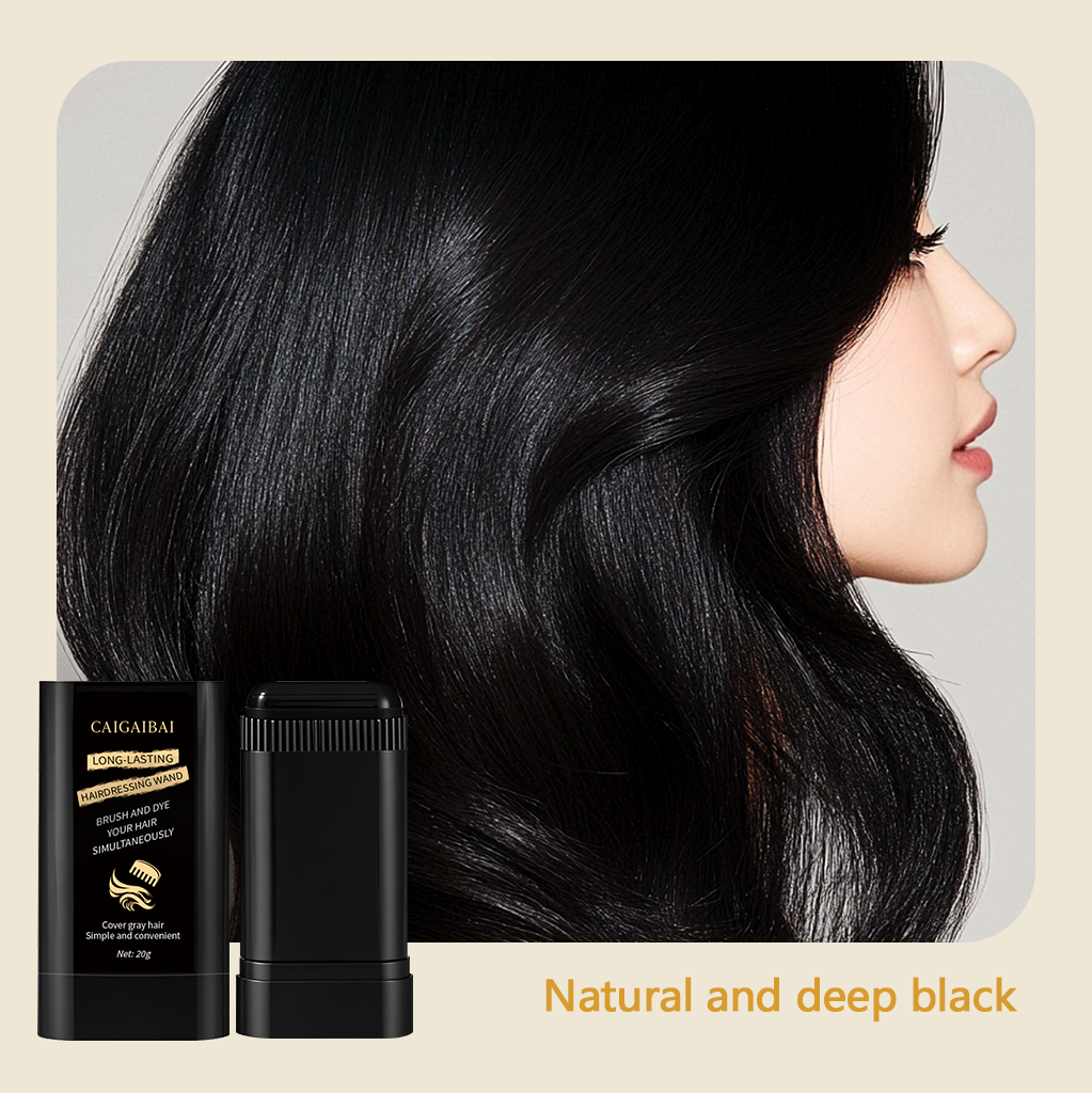Stick coloration anti-cheveux blancs - applicateur peigne