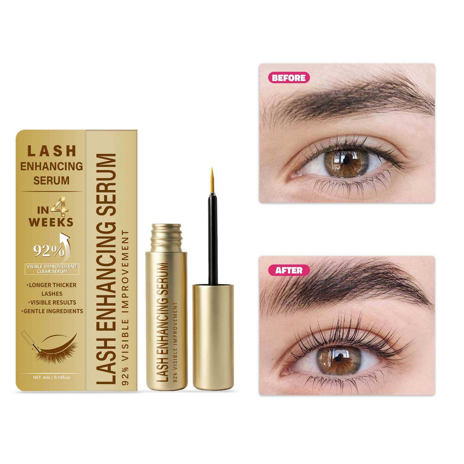 Sérum Croissance Cils & Sourcils – Résultats en 7 Jours - Livraison Gratuite