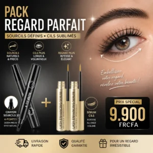 Pack (Regard Parfait) - 2 sérums pour cils & 2 crayons 3D
