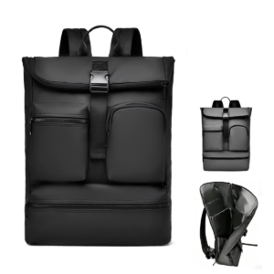 Sac à Dos Élégant en Cuir Imperméable et Multipoche – Livraison Gratuite à Dakar